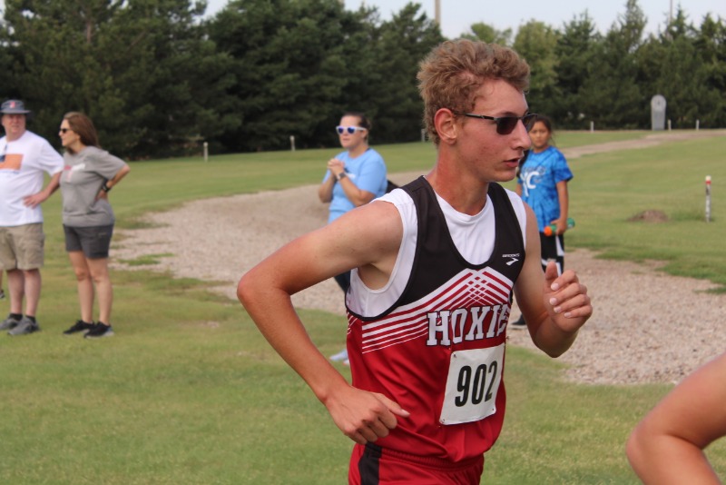 Zack Cooper running the 5K at TMP on September 7.