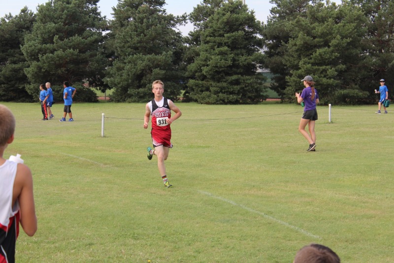 Drew Bretz running the 5K at TMP on Saturday 7th.